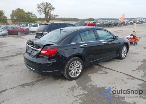 2013 Chrysler 200 Limited из США, поврежденный, VIN 1C3CCBCGXDN650198